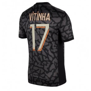 Paris Saint-Germain Vitinha Ferreira #17 Tredje Tröja 2023-24 Kortärmad